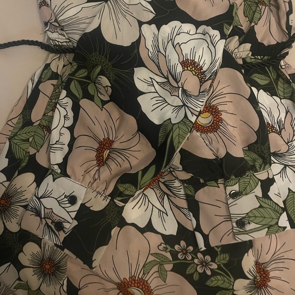 Forever 21 Maxi dress. Floral. Long sleeve with slits. Smoke free home. - Picture 2 of 10